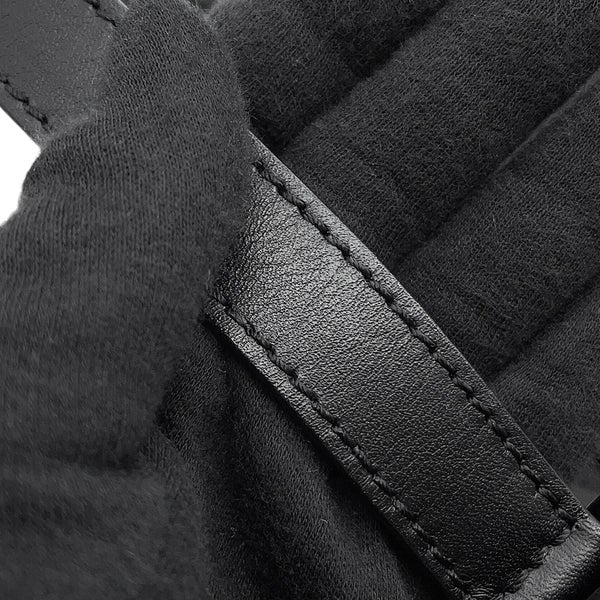 フェンディ ハンドバッグ ズッキーノ ワンショルダーキャンバス/レザー FENDI ショルダーバッグ 黒