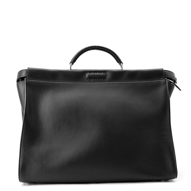 フェンディ ハンドバッグ セレリア ピーカブー 7VA388 FENDI ビジネスバッグ メンズ  黒
