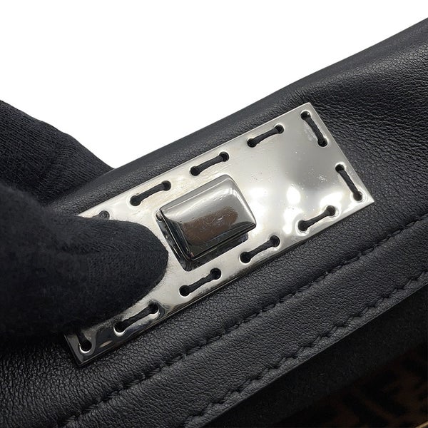 フェンディ ハンドバッグ セレリア ピーカブー 7VA388 FENDI ビジネスバッグ メンズ  黒