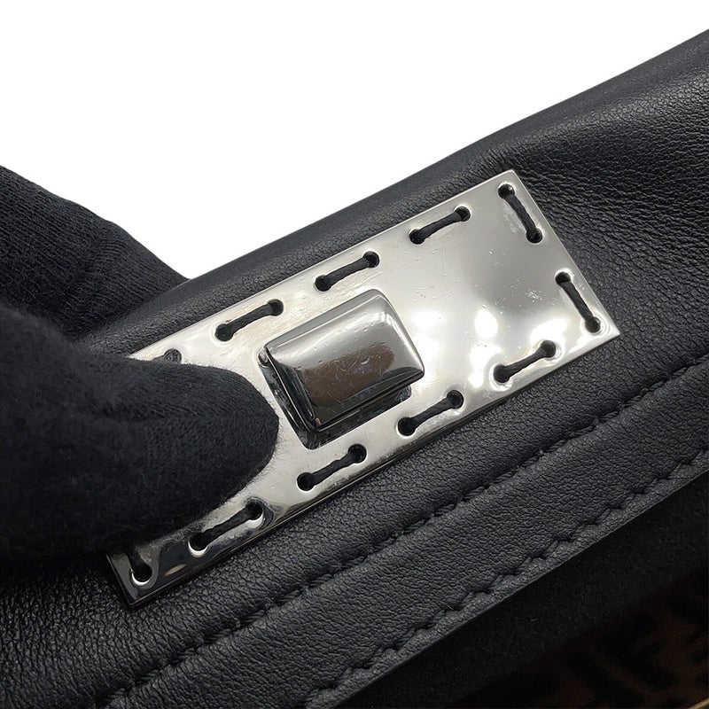 フェンディ ハンドバッグ セレリア ピーカブー 7VA388 FENDI ビジネスバッグ メンズ  黒