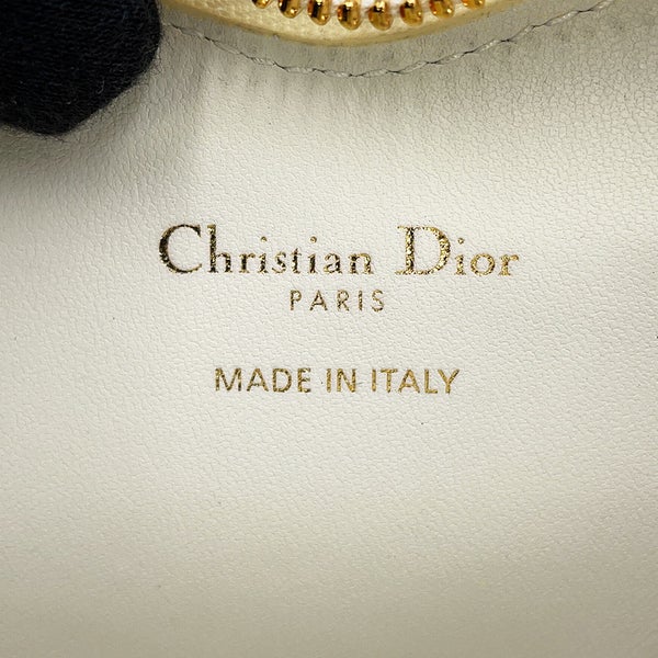クリスチャン・ディオール チェーンショルダーポーチ ディオールアムール Caro ハート カーフレザー S5097UNID Christian Dior