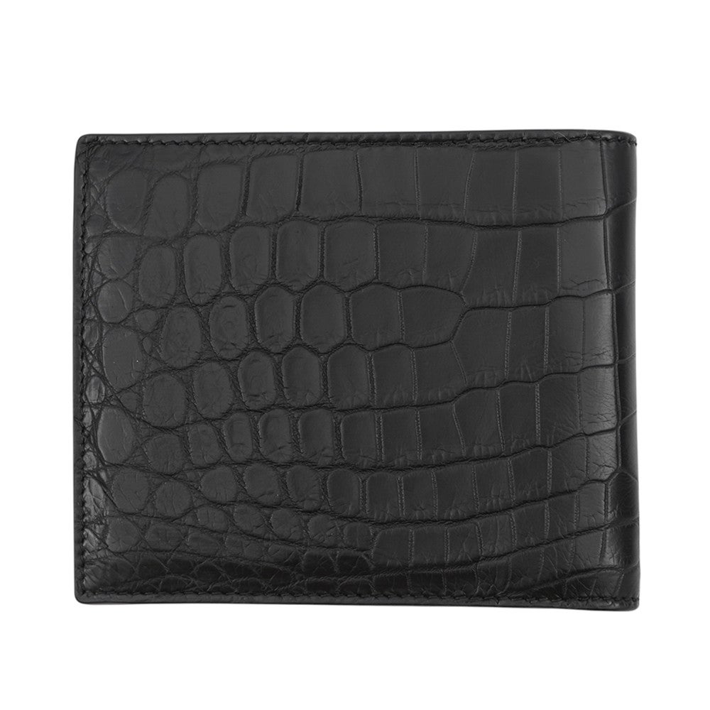 ボッテガヴェネタ 二つ折り財布 クロコダイル 113993 BOTTEGA VENETA