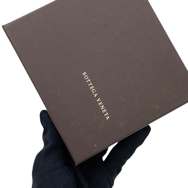 ボッテガヴェネタ 二つ折り財布 クロコダイル 113993 BOTTEGA VENETA 黒
