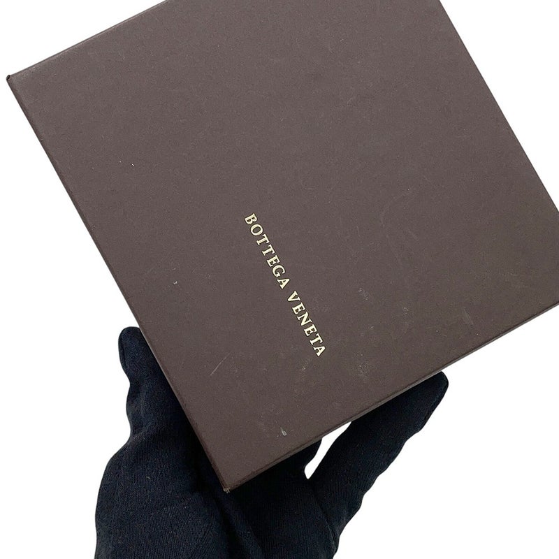 ボッテガヴェネタ 二つ折り財布 クロコダイル 113993 BOTTEGA VENETA 黒