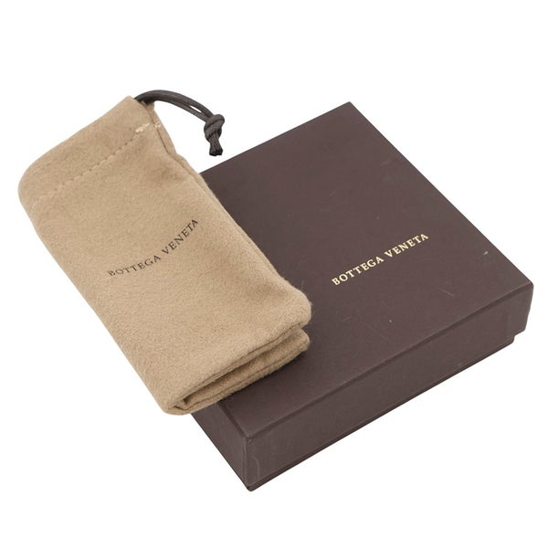 ボッテガヴェネタ 二つ折り財布 クロコダイル 113993 BOTTEGA VENETA 黒