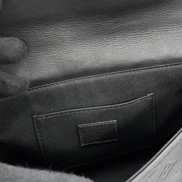 ルイヴィトン ショルダーバッグ モノグラム・シャドウ パルス・ウェアラブル ウォレット M12636 LOUIS VUITTON 黒 ブラック