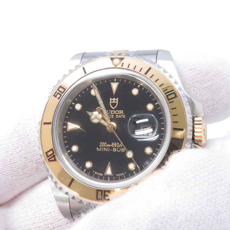 チュードル プリンスデイト ミニサブマリーナ 73193 TUDOR 腕時計 チューダー 黒文字盤