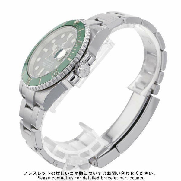 ロレックス サブマリーナ デイト グリーン ランダムシリアル ルーレット 116610LV ROLEX 腕時計 グリーン文字盤