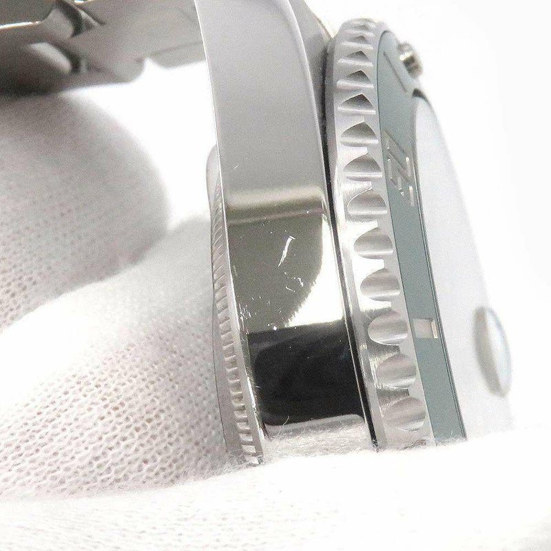 ロレックス サブマリーナ デイト グリーン ランダムシリアル ルーレット 116610LV ROLEX 腕時計 グリーン文字盤