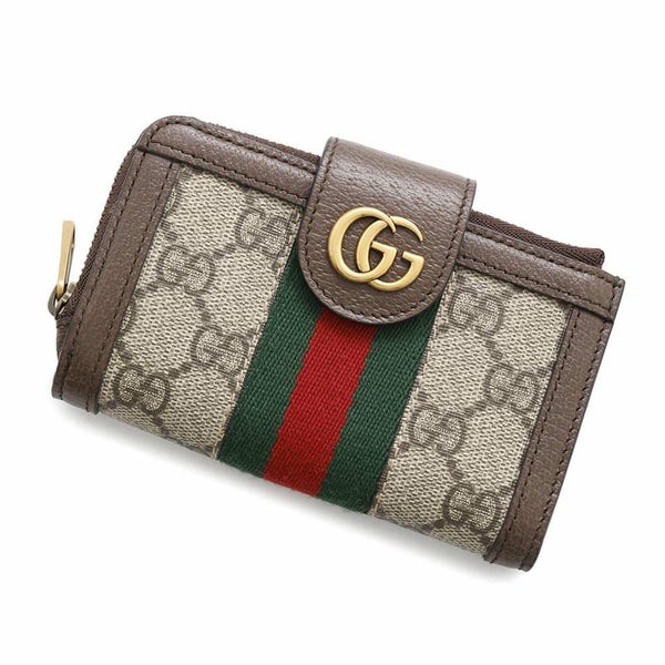 グッチ 二つ折り財布 オフィディア カードケース ウォレット ダブルG レザー 699353 GUCCI 財布