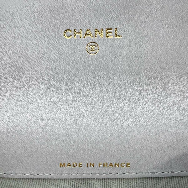シャネル カードケース マトラッセ クラシックフラップカードケース ココマーク ラムスキン AP0214 CHANEL 名刺入れ
