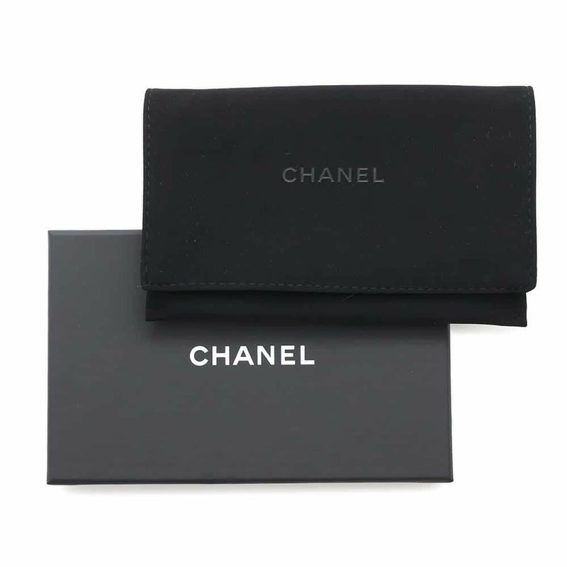 シャネル カードケース マトラッセ クラシックフラップカードケース ココマーク ラムスキン AP0214 CHANEL 名刺入れ