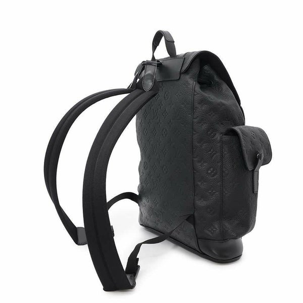 ルイヴィトン リュック モノグラム・トリヨン クリストファーMM M55699 バッグ バックパック ブラック 黒