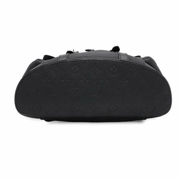 ルイヴィトン リュック モノグラム・トリヨン クリストファーMM M55699 バッグ バックパック ブラック 黒