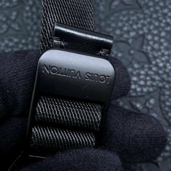 ルイヴィトン リュック モノグラム・トリヨン クリストファーMM M55699 バッグ バックパック ブラック 黒