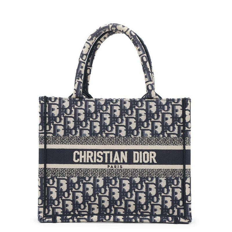 クリスチャン・ディオール トートバッグ ブックトート オブリーク スモール キャンバス M1265ZRIW トロッター