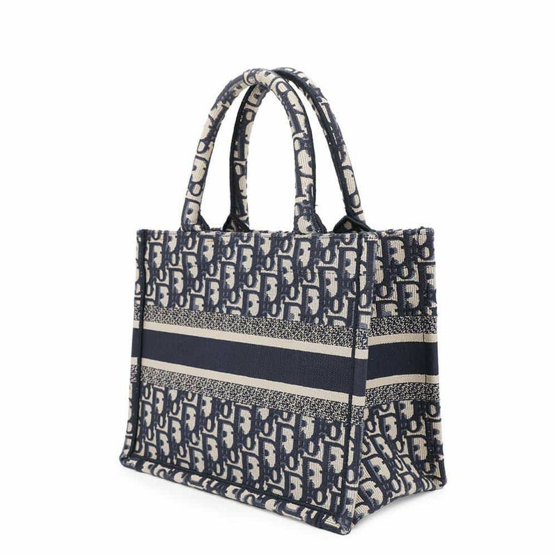 クリスチャン・ディオール トートバッグ ブックトート オブリーク スモール キャンバス M1265ZRIW トロッター