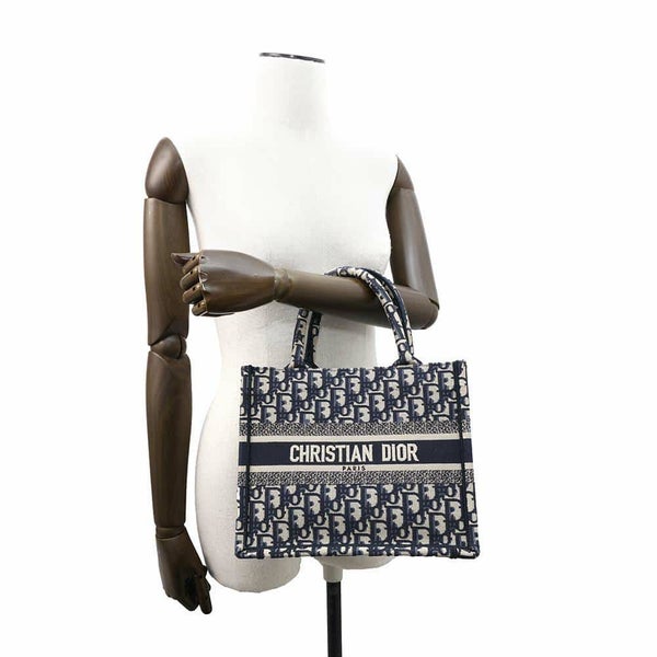 クリスチャン・ディオール トートバッグ ブックトート オブリーク スモール キャンバス M1265ZRIW トロッター