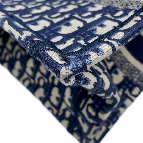 クリスチャン・ディオール トートバッグ ブックトート オブリーク スモール キャンバス M1265ZRIW トロッター