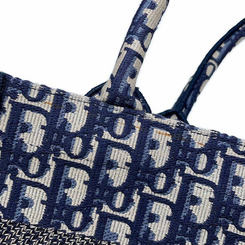 クリスチャン・ディオール トートバッグ ブックトート オブリーク スモール キャンバス M1265ZRIW トロッター