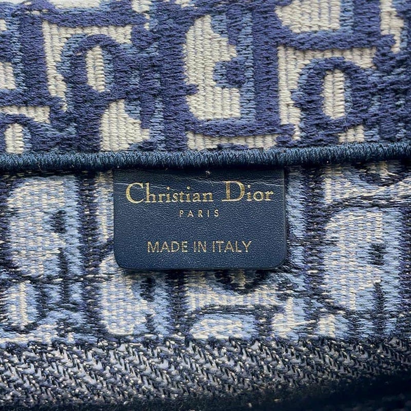 クリスチャン・ディオール トートバッグ ブックトート オブリーク スモール キャンバス M1265ZRIW トロッター