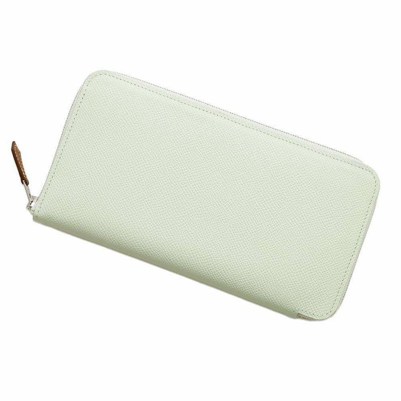 エルメス 長財布 アザップロング シルクイン ヴェールフィズ/シルバー金具 エプソン B刻印 財布