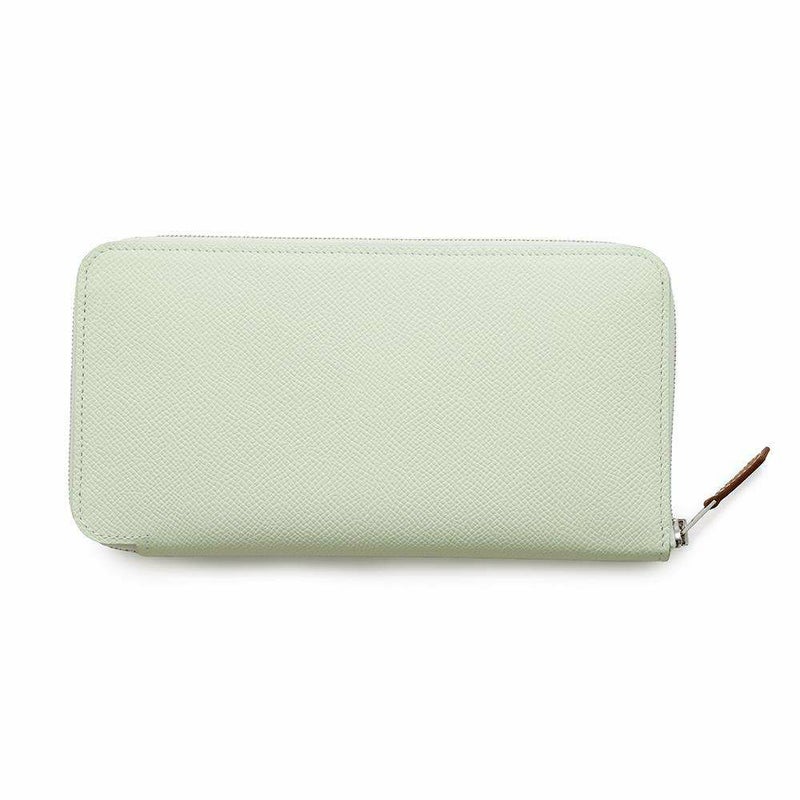 エルメス 長財布 アザップロング シルクイン ヴェールフィズ/シルバー金具 エプソン B刻印 財布