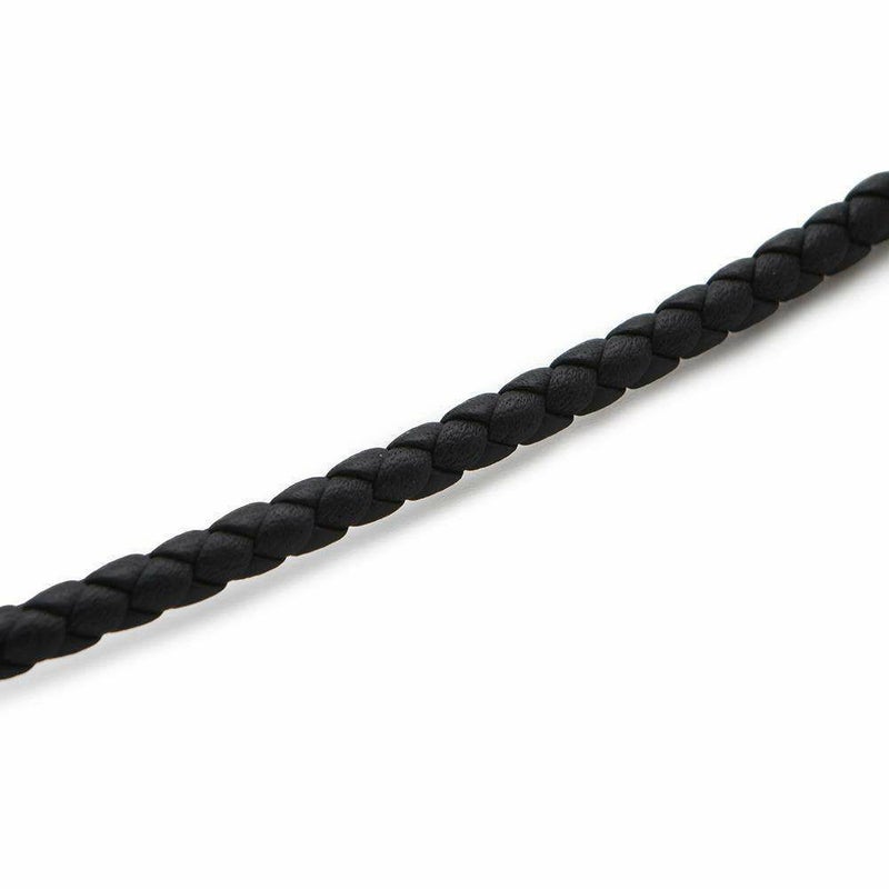 エルメス ブレスレット グレナン ブラック/シルバー金具 スイフト サイズT1 HERMES アクセサリー メンズ 黒