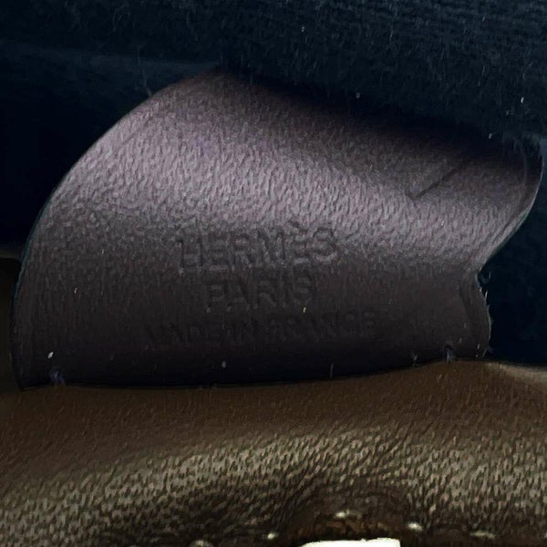 エルメス バッグチャーム ロデオPM ペガサス エトゥープ/ルージュセリエ/ジョーヌミルトン ラムスキン B刻印