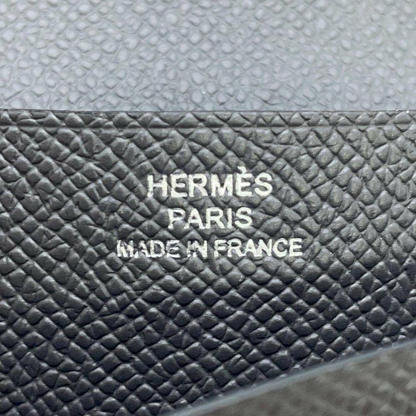 エルメス 長財布 MC2 フレミング グラファイト エプソン W刻印 HERMES メンズ 財布