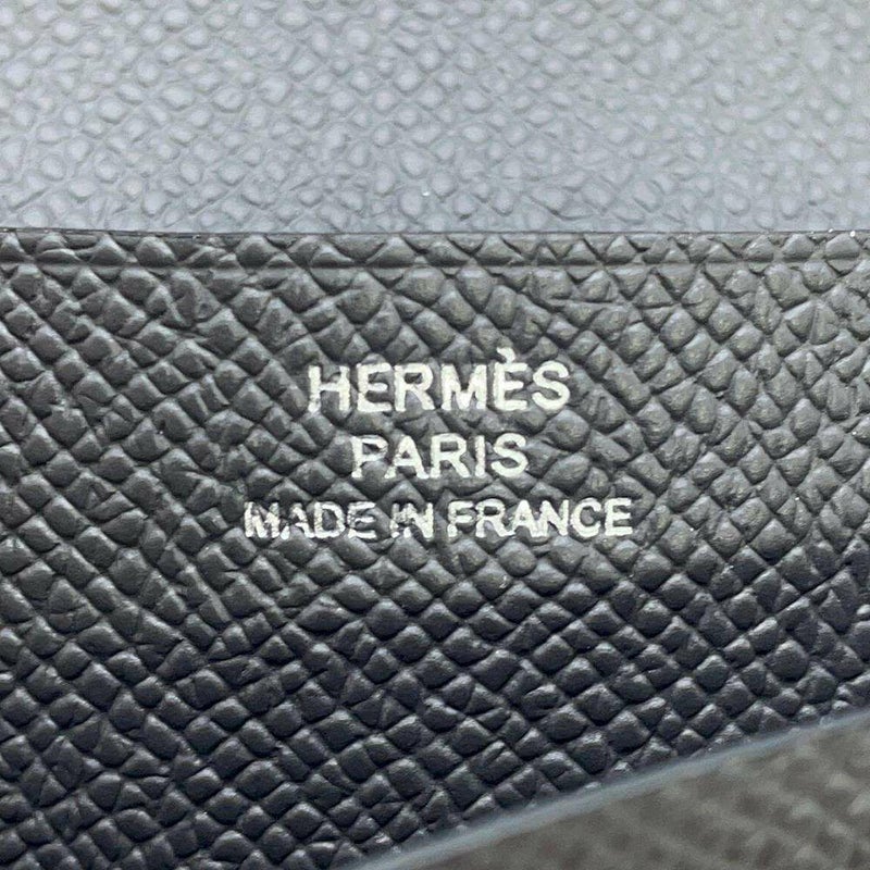 エルメス 長財布 MC2 フレミング グラファイト エプソン W刻印 HERMES メンズ 財布