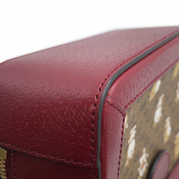 グッチ ミニショルダーバッグ GGスプリーム ドラえもん×グッチ コラボ 655596 GUCCI バッグ ハンドバッグ 2way 牛