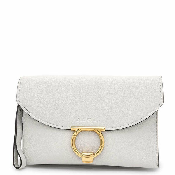 フェラガモ クラッチバッグ ガンチーニ レザー 21H770 Ferragamo バッグ