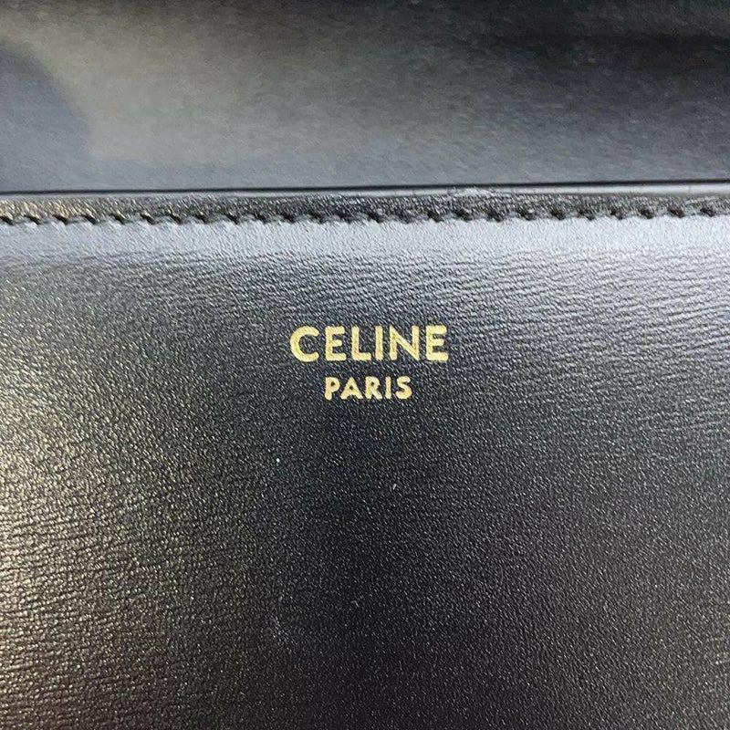 セリーヌ チェーンウォレット マーゴ カーフレザー 10L033DPV.38NO CELINE バッグ 長財布 黒