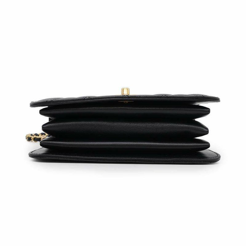 シャネル チェーンショルダーバッグ マトラッセ ココマーク キャビアスキン AS4286 CHANEL ハンドバッグ 黒