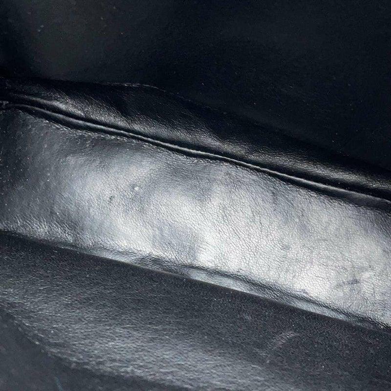 シャネル ショルダーバッグ マトラッセ ココマーク フリンジ タッセル ラムスキン CHANEL バッグ 黒