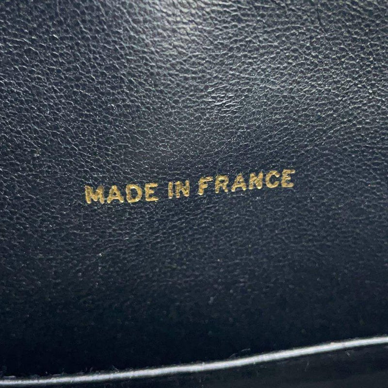 シャネル ショルダーバッグ マトラッセ ココマーク フリンジ タッセル ラムスキン CHANEL バッグ 黒