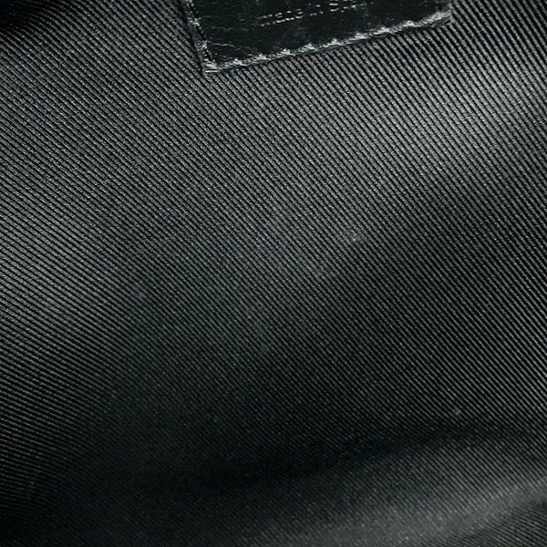 ルイヴィトン ボディバッグ モノグラム・シャドウ ディスカバリー・バムバッグPM M46036 ウエストバッグ 黒 ブラック