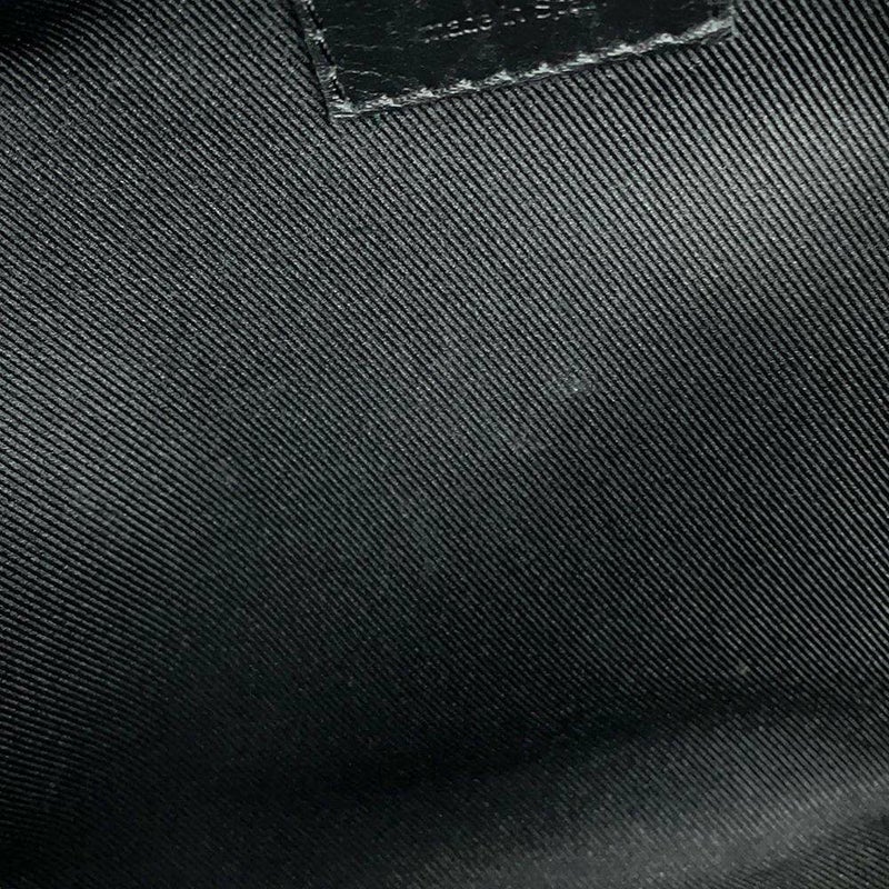 ルイヴィトン ボディバッグ モノグラム・シャドウ ディスカバリー・バムバッグPM M46036 ウエストバッグ 黒 ブラック