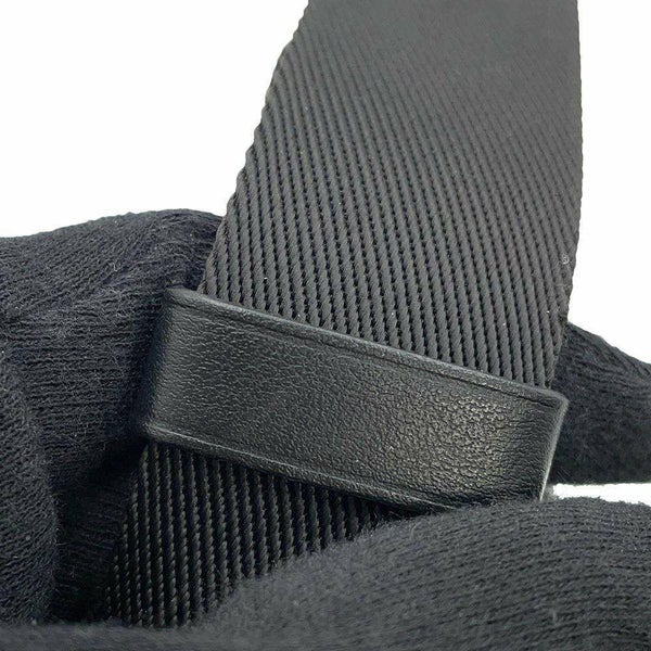 ルイヴィトン ボディバッグ モノグラム・シャドウ ディスカバリー・バムバッグPM M46036 ウエストバッグ 黒 ブラック