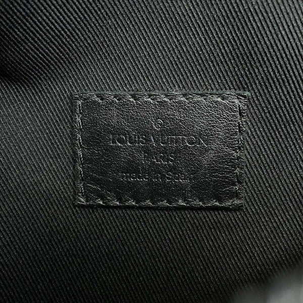 ルイヴィトン ボディバッグ モノグラム・シャドウ ディスカバリー・バムバッグPM M46036 ウエストバッグ 黒 ブラック