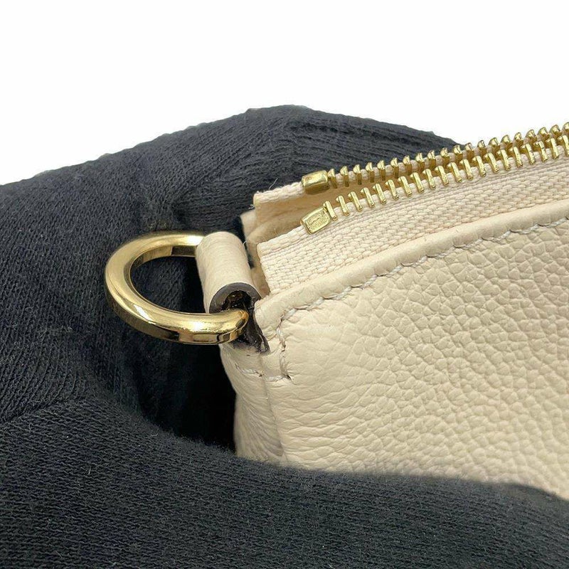 ルイヴィトン ショルダーバッグ モノグラム・アンプラント ミュルティ・ポシェット・アクセソワール M46568 アイボリー