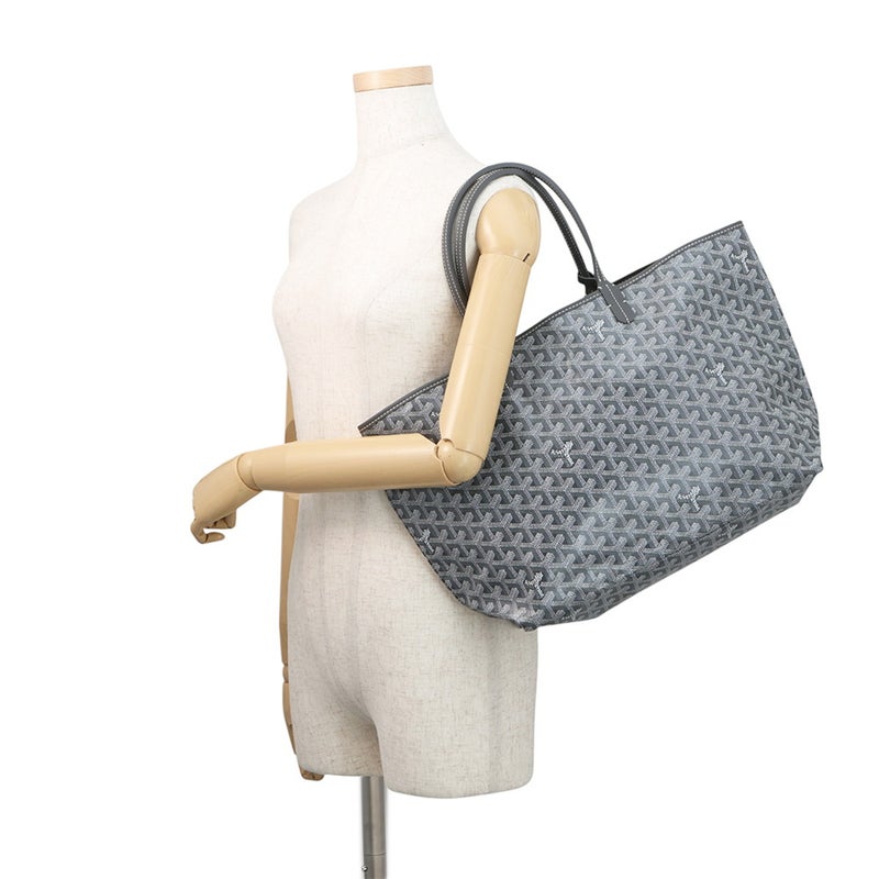 ゴヤール トートバッグ サンルイPM PVC/レザー STLOUIPMLTY51CL51P GOYARD ポーチ付き