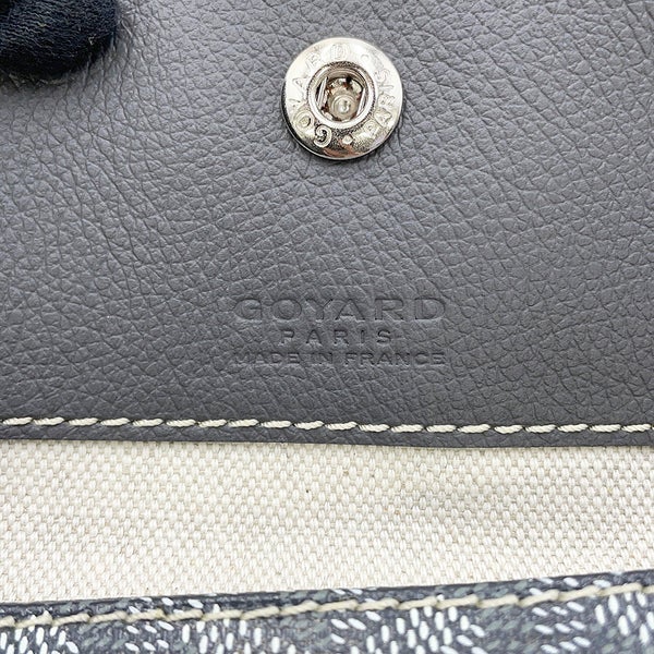 ゴヤール トートバッグ サンルイPM PVC/レザー STLOUIPMLTY51CL51P GOYARD ポーチ付き