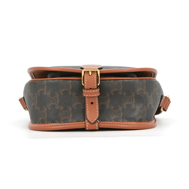 セリーヌ ショルダーバッグ トリオンフ フォルコ ミディアム レザー 191502BZJ.04LU CELINE バッグ