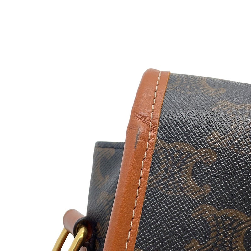 セリーヌ ショルダーバッグ トリオンフ フォルコ ミディアム レザー 191502BZJ.04LU CELINE バッグ