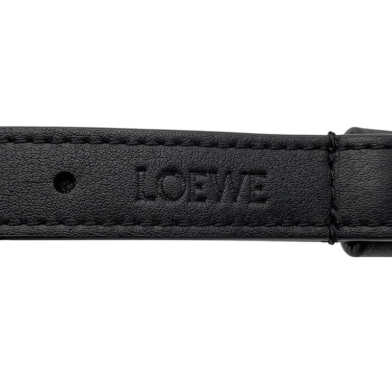 ロエベ ショルダーストラップ アナグラム カーフレザー C821317X01 LOEWE