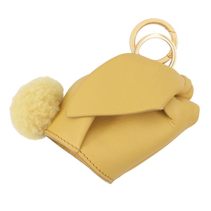 ロエベ バッグチャーム アニマル バニー ウサギ  レザー LOEWE ポーチ