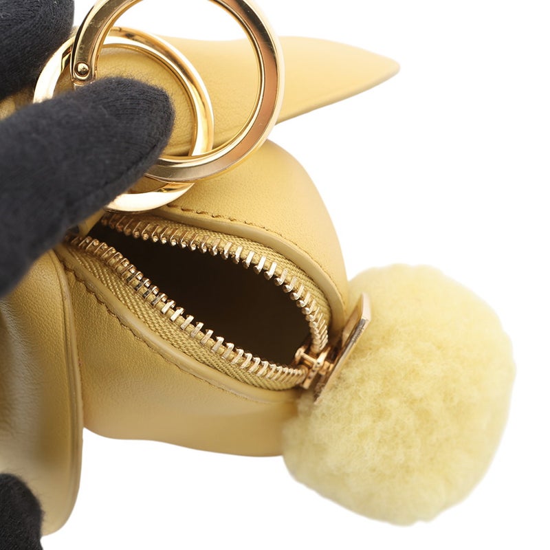 ロエベ バッグチャーム アニマル バニー ウサギ  レザー LOEWE ポーチ