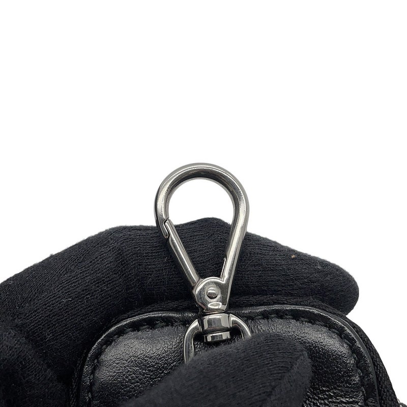 プラダ ショルダーバッグ トライアングル ロゴ レザー 1BH190 PRADA バッグ 黒